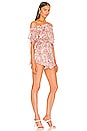 view 2 of 3 Yael Romper in Rainbow Paisley