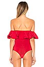 view 4 of 5 Corcica Bodysuit in Red