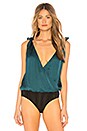 view 2 of 5 Santos Bodysuit in Emerald