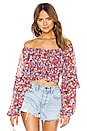 view 1 of 4 X REVOLVE Isla Top in Brown Floral Print