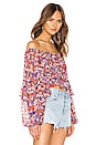 view 2 of 4 X REVOLVE Isla Top in Brown Floral Print