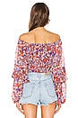 view 4 of 4 X REVOLVE Isla Top in Brown Floral Print