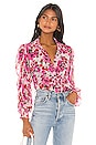 view 1 of 4 Joanne Blouse in Pink Floral