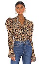 view 1 of 5 Garance Top in Gilded Paisley