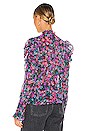 view 3 of 4 Garance Top in Gemstone Floral