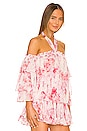 view 2 of 4 Ditte Top in Abstract Rose Flora