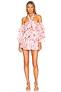 view 4 of 4 Ditte Top in Abstract Rose Flora