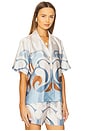 view 3 of 5 Solange Top in The Swans Border