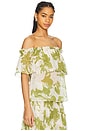 view 2 of 4 Adah Top in Green Goddess