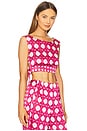 view 2 of 4 x REVOLVE Olena Top in Fuchsia Rattan Mix