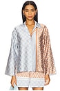 view 2 of 6 Isme Top in Checkered Tile