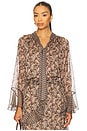 view 1 of 4 Maris Top in Brown Paisley
