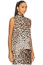 view 2 of 4 Luka Top in Leopard Print