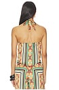 view 3 of 5 Gem Top in Majorelle Scarf