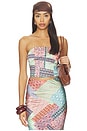 view 1 of 5 Rhys Bandeau in Oasis Patchwork