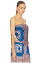 view 2 of 4 x REVOLVE Mae Top in Sapphire Tapis Satin