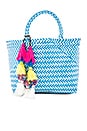 view 1 of 4 BOLSO TOTE MERCADO in Blue