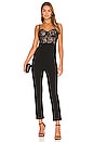 view 1 of 3 Sylvia Jumpsuit in Black Lace