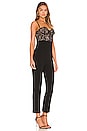 view 2 of 3 Sylvia Jumpsuit in Black Lace