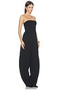 view 2 of 3 The Barrel Pantsuit in Black