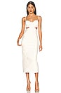 view 1 of 3 VESTIDO MIDI DAISY in Ivory