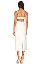 view 3 of 3 VESTIDO MIDI DAISY in Ivory