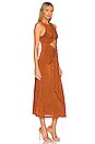 view 2 of 3 Thalia Dress in Terracotta