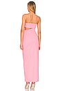 view 3 of 3 Rowena Gown in Blossom Pink