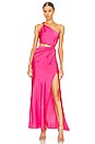 view 1 of 4 Kristin Gown in Hot Pink