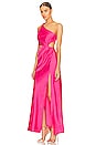 view 3 of 4 Kristin Gown in Hot Pink