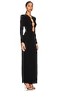 view 2 of 3 Edita Slinky Gown in Black