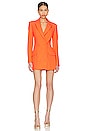 view 1 of 3 Ander Blazer Dress in Flame