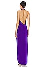 view 3 of 3 Venetia Slinky Gown in Ultra Violet