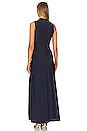 view 3 of 3 Nya Gown in Midnight Navy