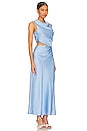 view 2 of 3 Amadeus Midi Dress in Hydrangea Blue