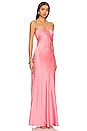 view 2 of 3 Livia Maxi Dress in Conch Shell Pink