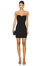 view 1 of 4 Damaris Sequin Mini Dress in Black