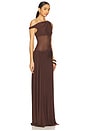 view 2 of 3 Sisal Maxi Dress in Espresso