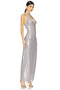 view 2 of 4 Alusia Sequin Gown in Pewter