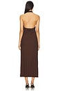 view 3 of 3 Celine Dress in Espresso