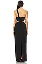 view 4 of 4 Drew Gown in Black