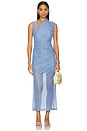 view 1 of 3 Tillie Midi Dress in Lapis Blue