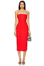 view 1 of 3 Irisa Midi Dress in Grenadine