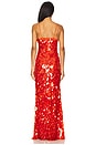 view 3 of 4 Sapphire Gown in Red Sequin