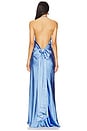 view 3 of 3 Honor Gown in Cornflower Blue