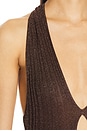 view 4 of 4 Echo Knit Dress in Espresso