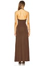 view 3 of 3 Jennifer Maxi Dress in Cedar Brown