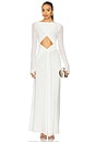 view 1 of 3 The Transit Mesh Dress in Ivory