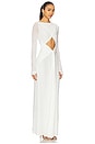 view 2 of 3 The Transit Mesh Dress in Ivory