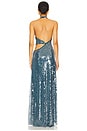 view 3 of 4 The Devon Sequin Dress in Teal
